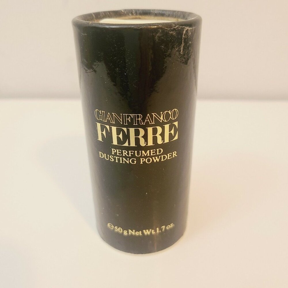 Gianfranco FERRE Perfumed Dusting Powder Women 1.7 oz/50g Deluxe Ed 50% Full
